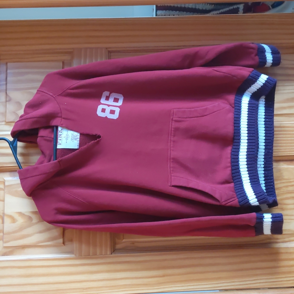 Pink hoodie